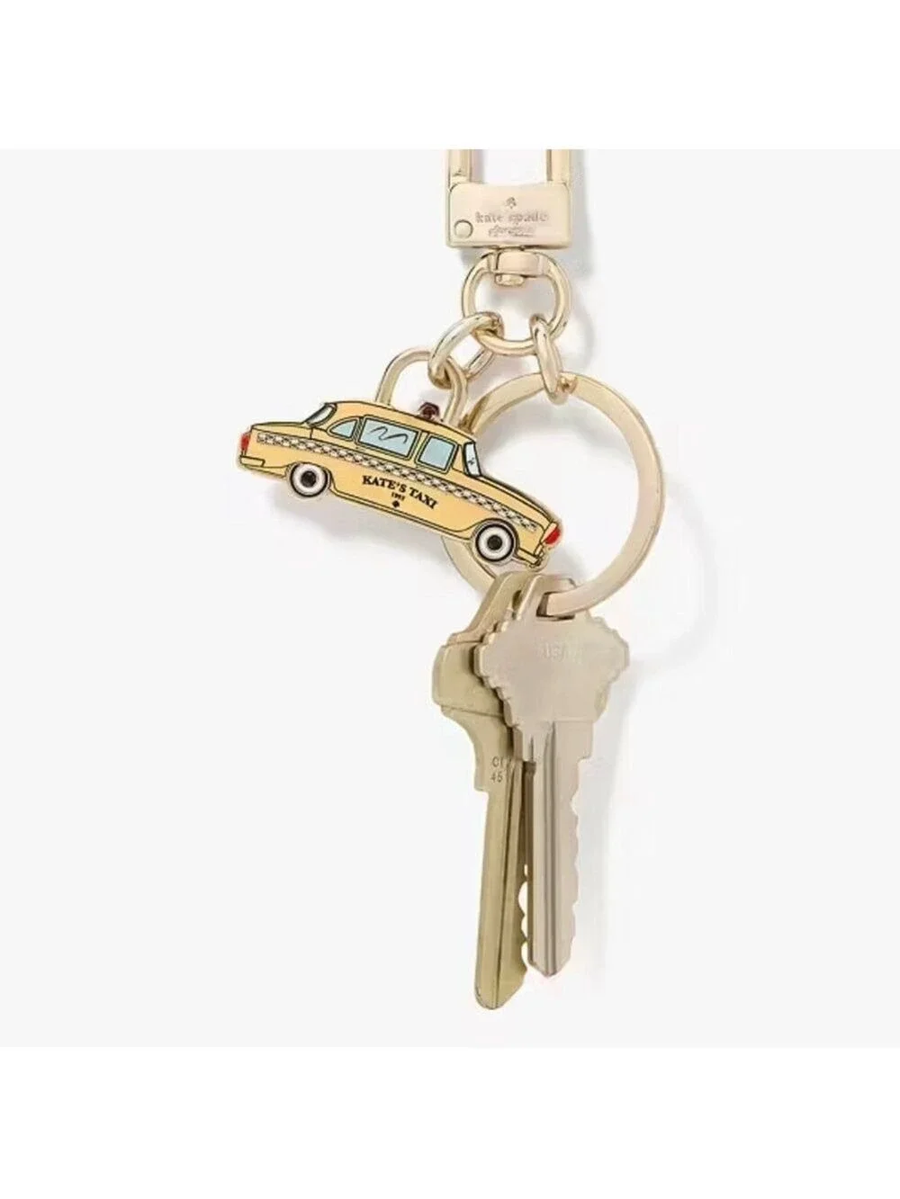 Kate Spade NYC Big Apple Keyfob bag charm NWT